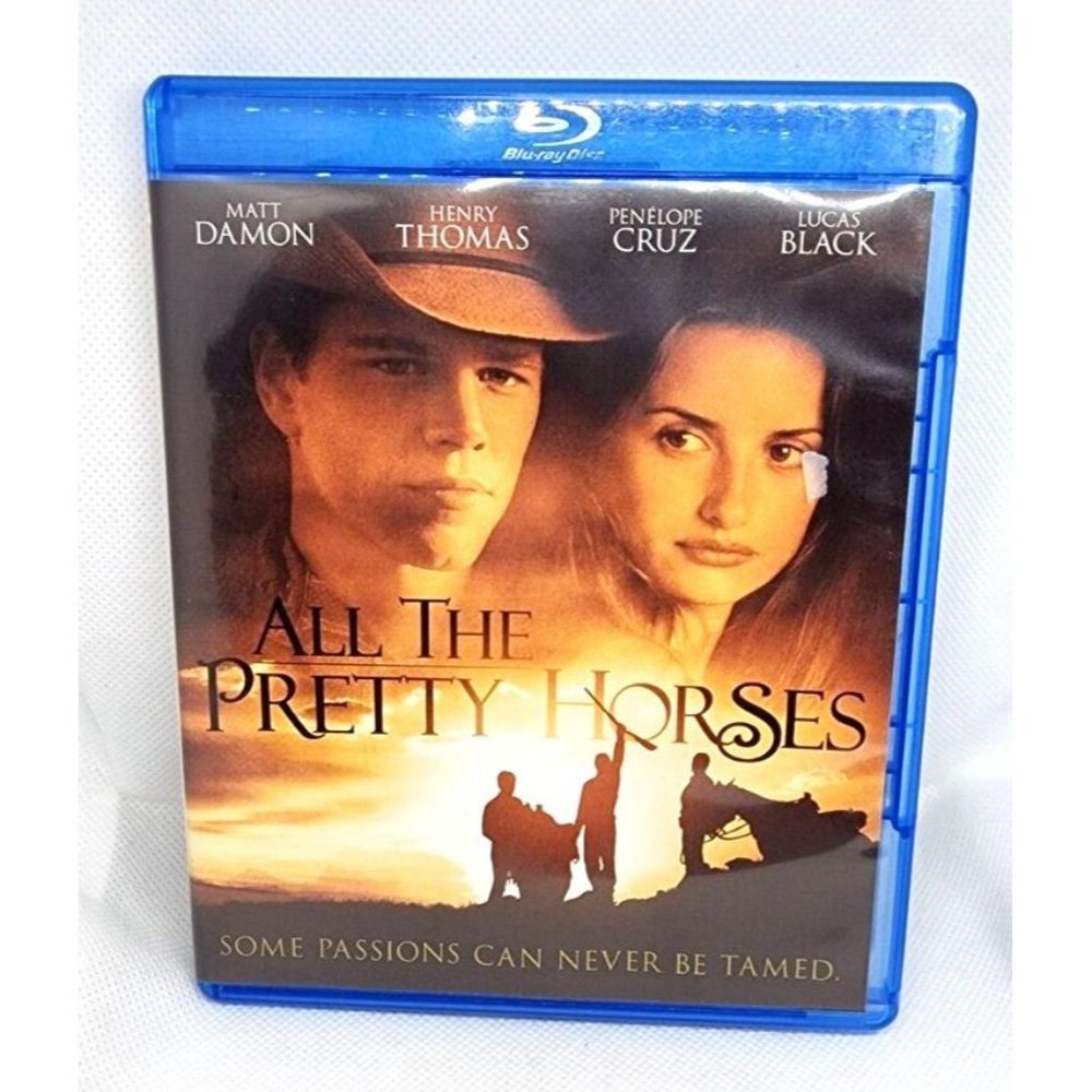 Blu-Ray All the Pretty Horses 2000 Matt Damon Penélope Cruz  PG-13 Movie